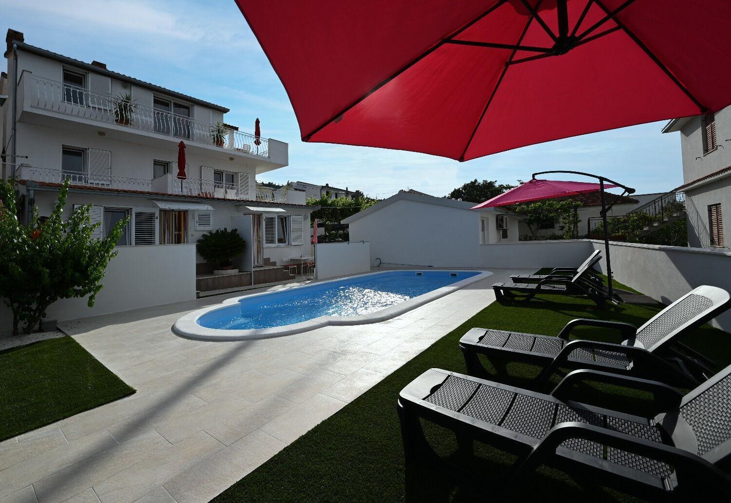 Apartment Mihovilovic Slatine Buitenkant foto